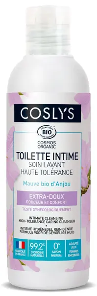 Gel intim bio toleranta ridicata cu Aloe Vera si Nalba, 200ml, Coslys