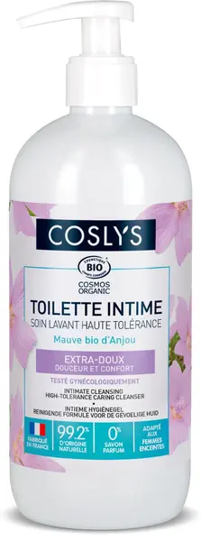 Gel intim bio toleranta ridicata cu Aloe Vera si Nalba, 500ml, Coslys