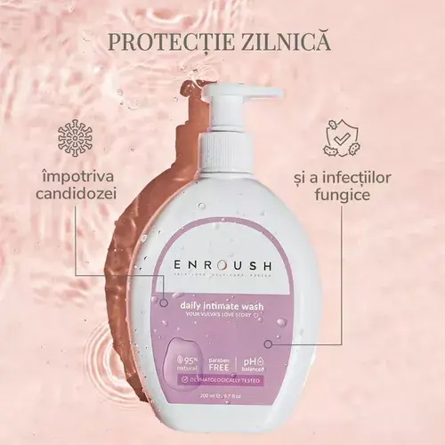 Gel intim natural, 200ml | Enroush