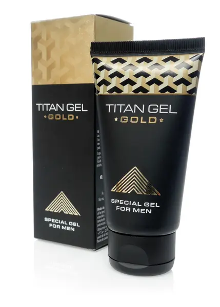 Gel intim pentru barbati Titan Gel Gold pentru marirea penisului si imbunatarirea performantei sexuale, 50 ml