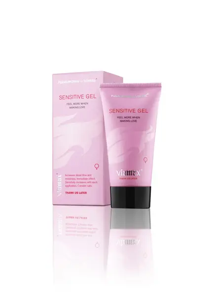 Gel intim pentru femei Viamax – Sensitive Gel, stimulare naturală a clitorisului și sensibilitate intensă, 50 ml
