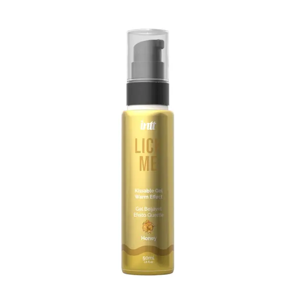 Gel INTT – Lick Me Honey, cu efect de încălzire și aromă de miere, 50 ml