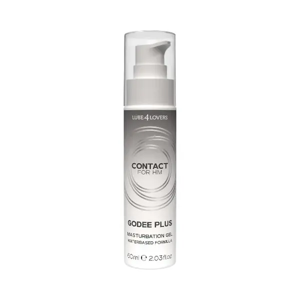 Gel LUBE4LOVERS Godee Plus Masturbation Gel, lubrifiant special pentru masturbare, intensifică senzațiile, 60 ml