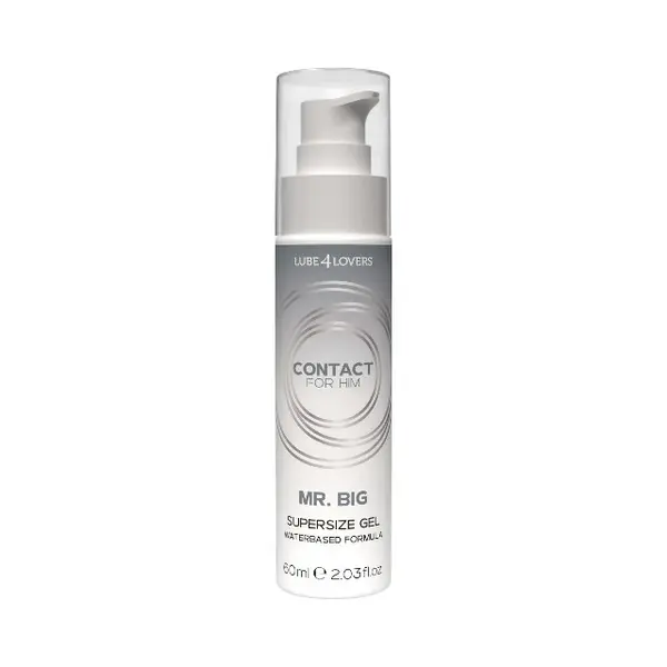 Gel LUBE4LOVERS Mr. Big SuperSize Gel, pentru mărirea penisului și senzații intensificate, textură non-grasă, 60 ml