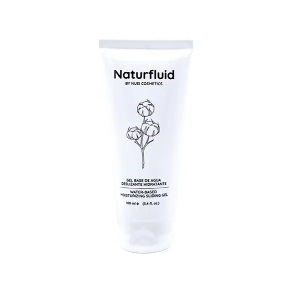 Gel lubrifiant NUEI Naturalis Moisturizing Sliding, pe bază de apă, textură naturală, efect similar lubrifierii feminine, 100 ml
