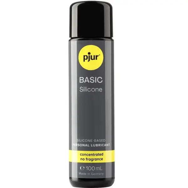 Gel lubrifiant Pjur – Basic Silicone, pe bază de silicon, pentru lubrifiere de durată și senzație catifelată, 100 ml