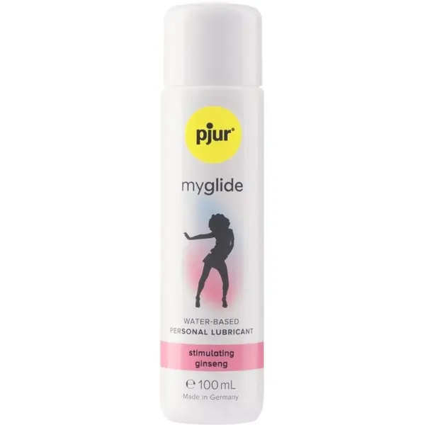 Gel lubrifiant Pjur – MyGlide, pe bază de apă, pentru stimulare feminină și efect de încălzire, 100 m