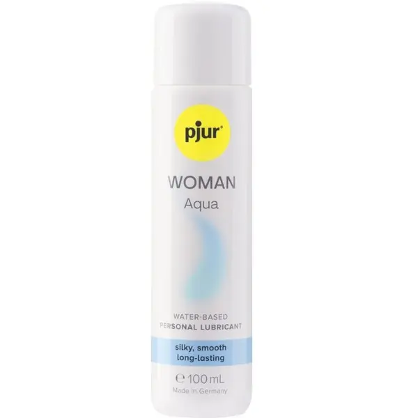 Gel lubrifiant Pjur – Woman Aqua, pe bază de apă, pentru lubrifiere delicată și hidratare intensă, 100 ml