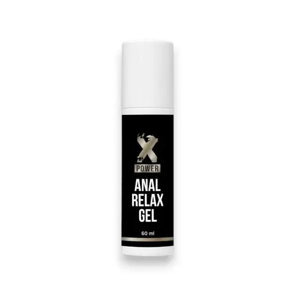 Gel lubrifiant premium Anal Relax Gel XPower, pentru relaxare anala pe baza de apa, 60 ml