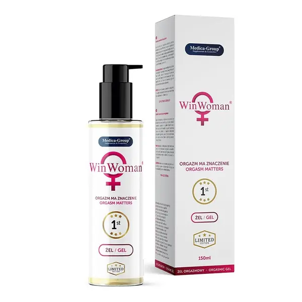 Gel Medica Group - WinWoman, pentru stimularea orgasmului si intensificarea plăcerii, 150 ml