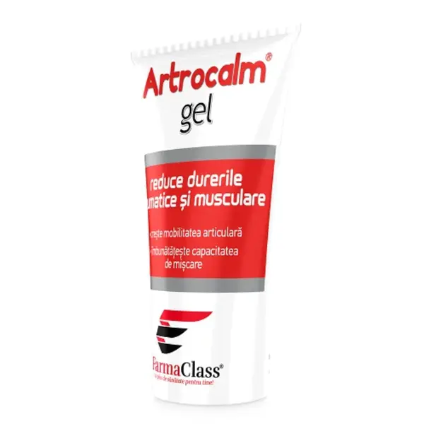 Gel pentru dureri reumatice si musculare Artrocalm, 100ml, FarmaClass