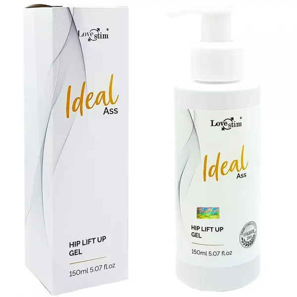 Gel pentru fese LOVESTIM – Ideal Ass, efect de fermitate, lifting și volum, 150 ml