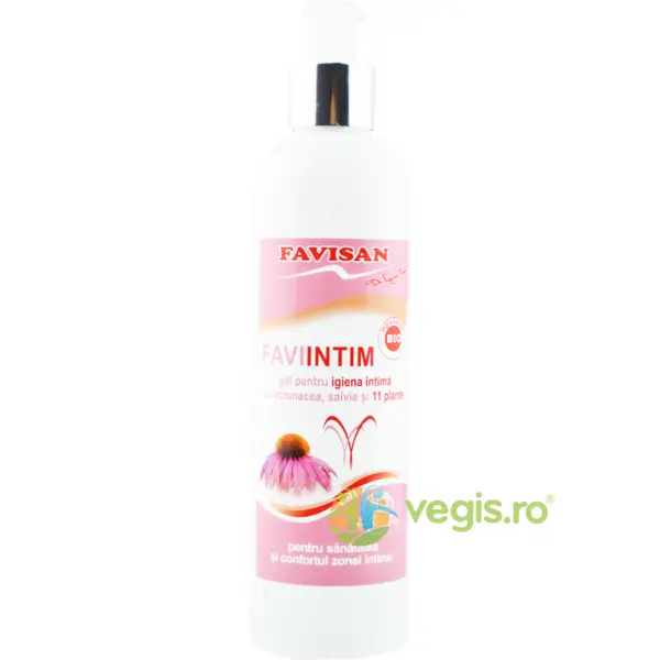 Gel pentru Igiena Intima cu Echinacea, Salvie si 11 Plante Favi Intim 250ml