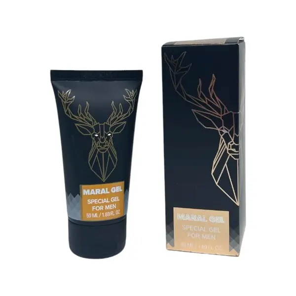 Gel pentru potenta MARAL GOLD, marire penis, erectii puternice si intarziere ejaculare, 50 ml