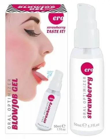 Gel pentru sex oral Ero – Oral Optimizer Blowjob, cu aromă de capsuni, 50 ml