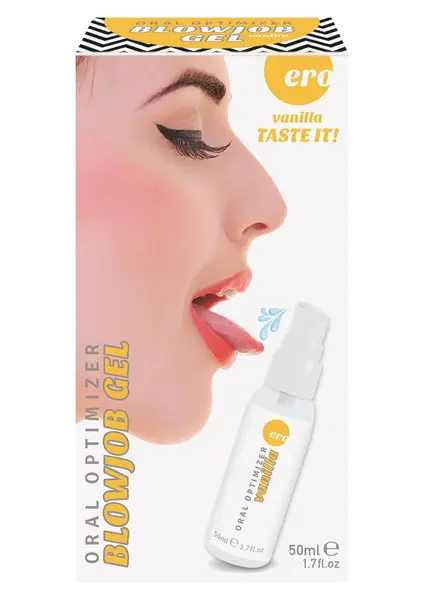 Gel pentru sex oral Ero - Oral Optimizer Blowjob, cu aromă de vanilie, 50 ml