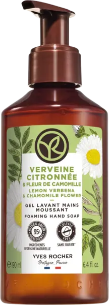Gel pentru spalarea mainilor cu Verbina si Musetel, 190ml, Yves Rocher