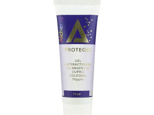 Gel protector, cu argint și cupru coloidal, ProteGel | Pure Alchemy