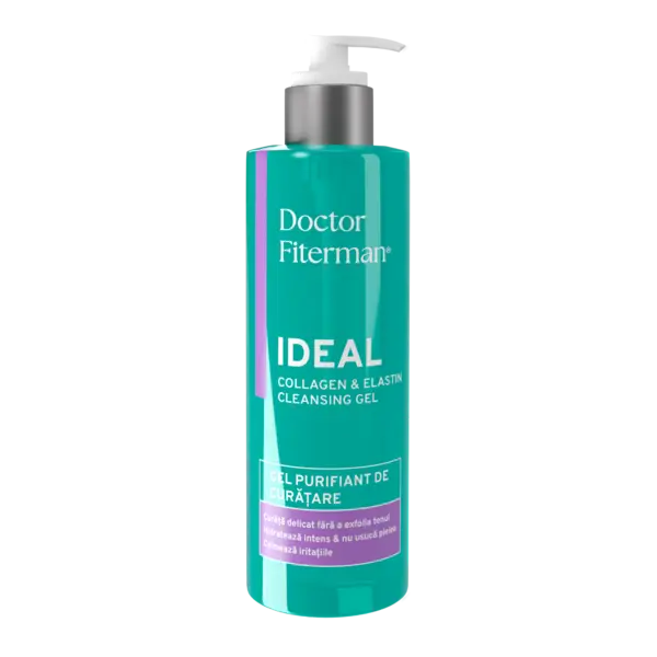 Gel purifiant de curatare Ideal Collagen si Elastina, 250ml, Doctor Fiterman