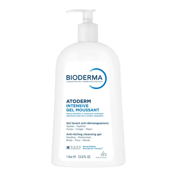 Gel spumant Atoderm Intensive, 1L, Bioderma