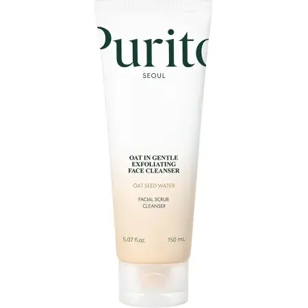 Gel tip scrub cu ovaz pentru curatarea fetei Oat-In, 150 ml, Purito