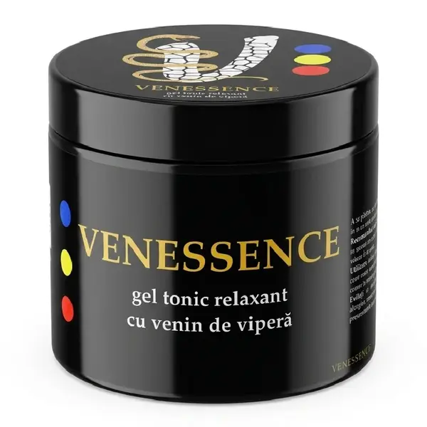 Gel tonic relaxant cu venin de vipera Venessence, 200 ml, Viper Cosmetics