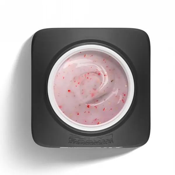 Gel UV 2M Hema Free - No Filing Milky Rose with Flakes 15g