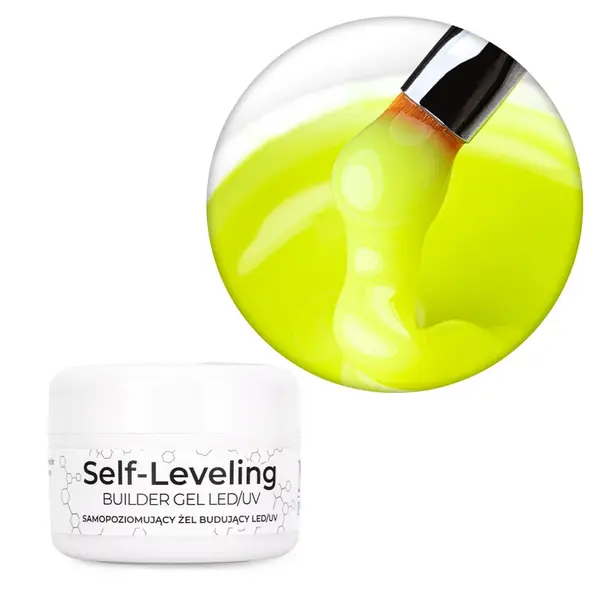 Gel UV Constructie Autonivelant NTN Premium- Yellow 15gr - NTN-B15