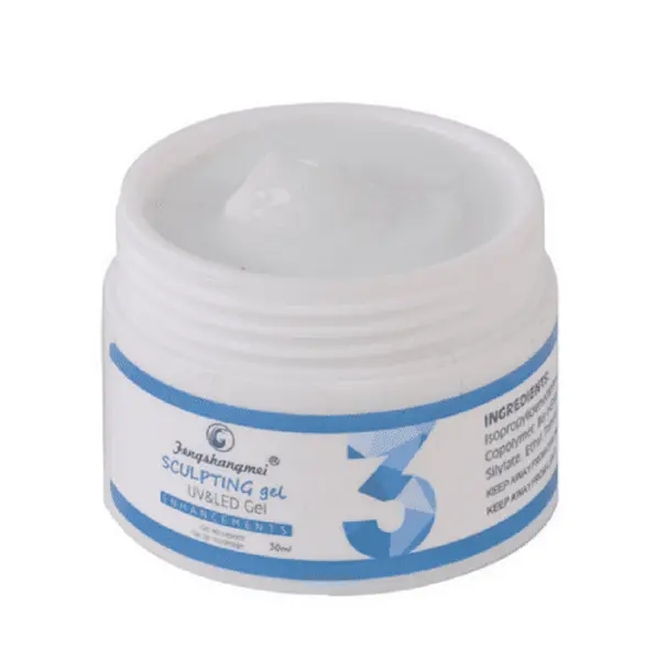 Gel UV Construcție FSM 50 ml – 03 Alb Lăptos | Vascozitate Medie-Vâscoasă