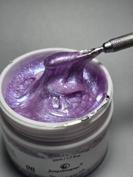 Gel UV Construcție FSM Unicorn 50gr Nr. 06 | Violet-Lila cu Reflexii Albastre | fsm-romania.ro