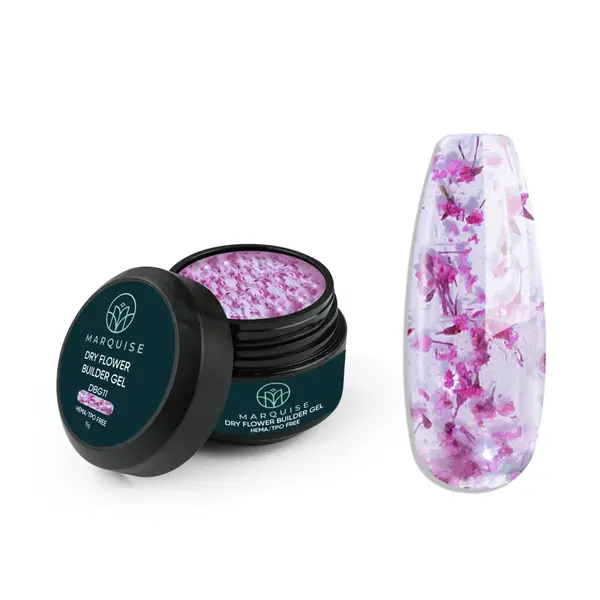 Gel UV Constructie Unghii HEMA/TPO FREE, Marquise, Dry Flower DBG11, 15 g