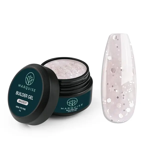 Gel UV Constructie Unghii HEMA/TPO FREE, Marquise, Radiance BNG1037, 30 g