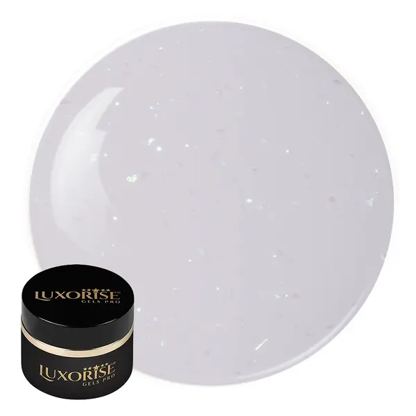 Gel UV Constructie Unghii RevoFlex LUXORISE 15ml, White Radiance