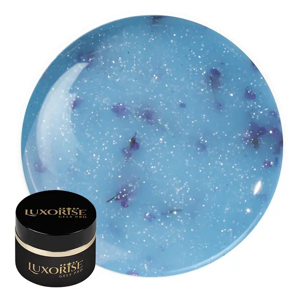 Gel UV Contructie Unghii RevoFlex Stellar Garden LUXORISE 15ml, Twilight Bloom