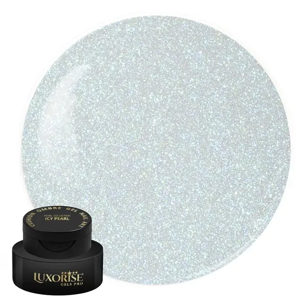 Gel UV Nail Art Babyboomer LUXORISE Cushion Ombre Pearl - Icy Pearl, 2ml