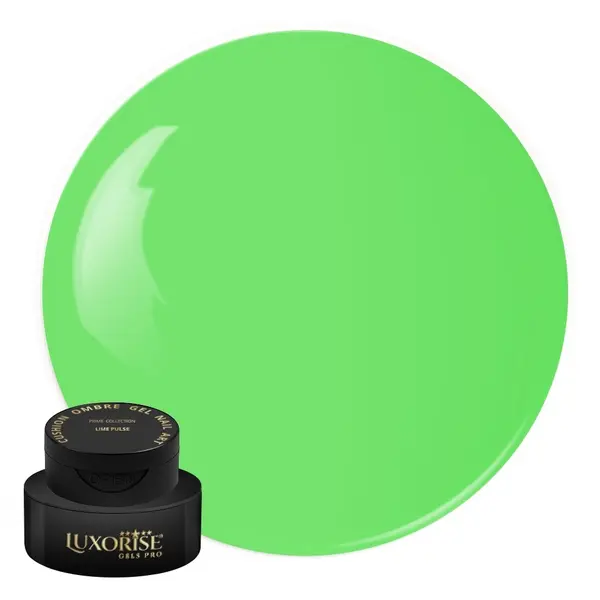 Gel UV Nail Art Babyboomer LUXORISE Cushion Ombre Prime - Lime Pulse, 2ml