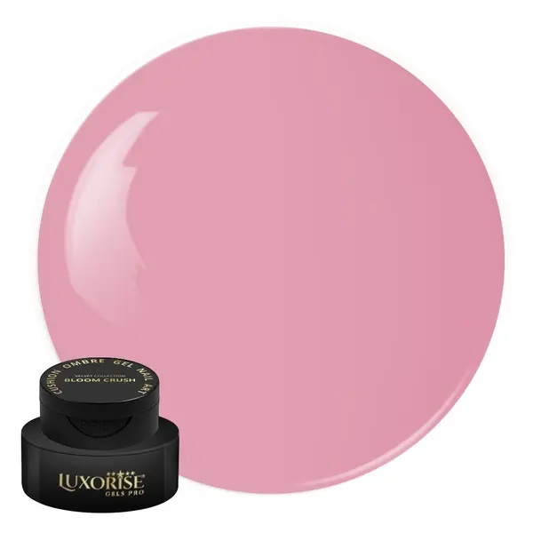 Gel UV Nail Art Babyboomer LUXORISE Cushion Ombre Velvet - Bloom Crush, 2ml