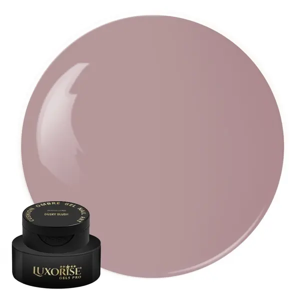 Gel UV Nail Art Babyboomer LUXORISE Cushion Ombre Velvet - Dusky Blush, 2ml