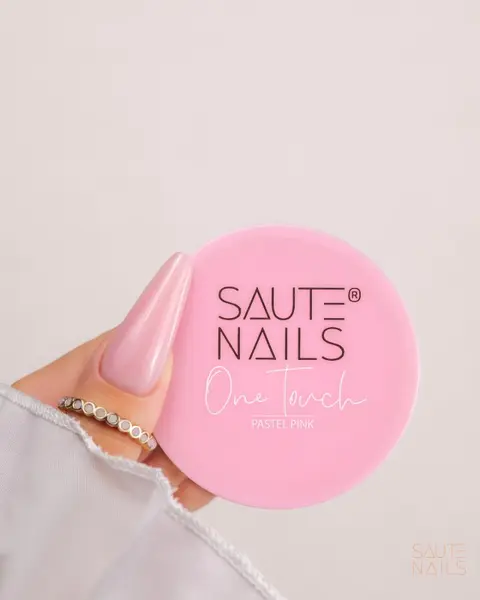 Gel UV Saute Nails One Touch Pastel Pink 30gr