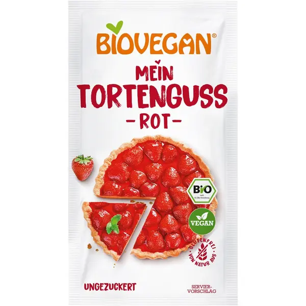 Gelatina vegana rosie nativ fara gluten 2x7g, eco - 14 g