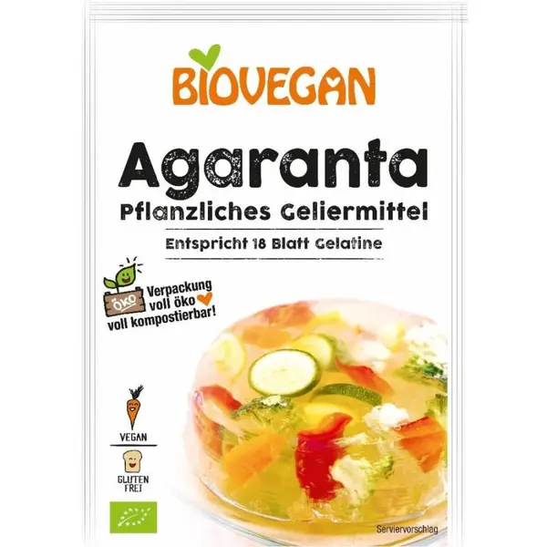 Gelatina vegetala Agaranta fara gluten, eco - 18 g