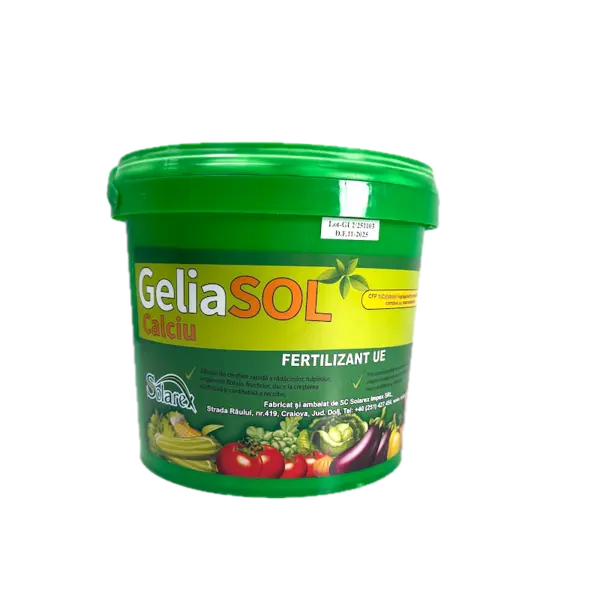 Geliasol Calciu 5 kg, ingrasamant fertirigare, Solarex - Default Title