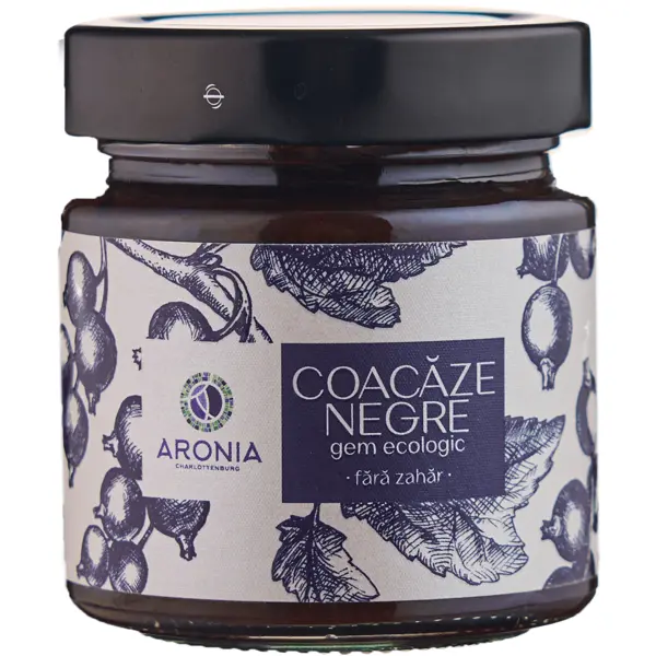 Gem de Coacăze Negre 200G ECO (RO-ECO-029)