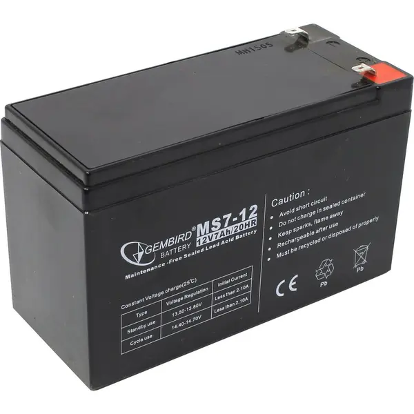 GEMBIRD ACUMULATOR pentru UPS 12V 7A 'BAT-12V7AH'