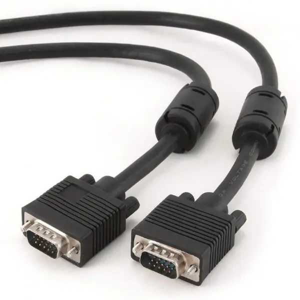 GEMBIRD CABLU DATE MONITOR Dubluecranat 10M, black 'CC-PPVGA-10M-B'
