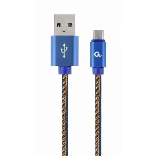 GEMBIRD Cablu de date Gembird, USB - micro USB, 1m, Blue
