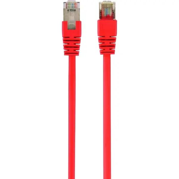 GEMBIRD Cablu FTP GEMBIRD Cat5e, cupru-aluminiu, 1 m, rosu, AWG26, ecranat PP22-1M/R