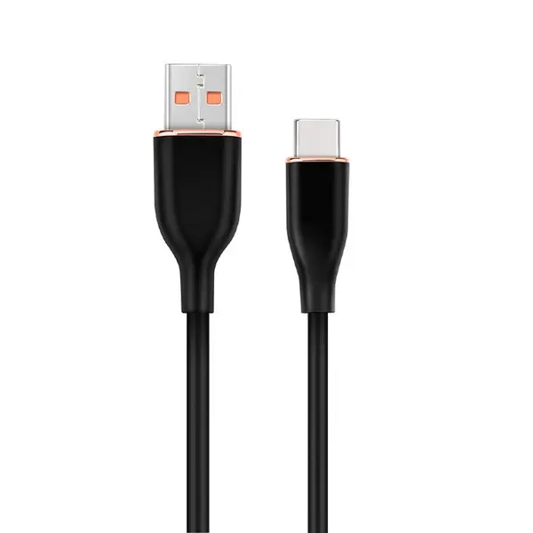 GEMBIRD Cablu Gembird CC-USB2S-AMCM-1.5M-BK, USB-A male - USB-C male, 1.5m, Black