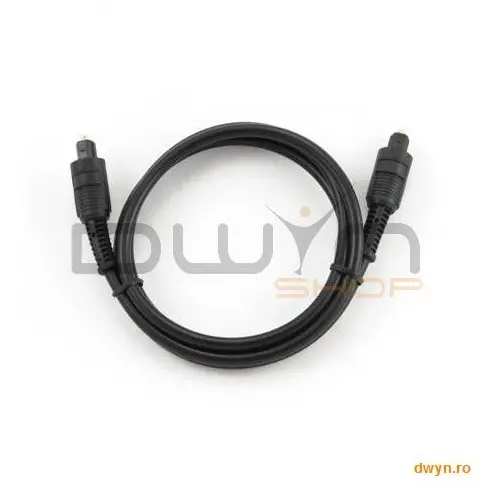 GEMBIRD CABLU TOSLINK OPTIC, black, 7.5m, GEMBIRD 'CC-OPT-7.5M'