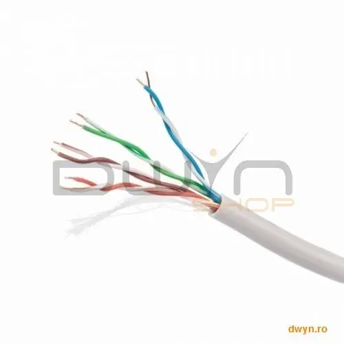 GEMBIRD Cablu UTP GEMBIRD, cat 5E, Cupru/Aluminiu, rola 305m